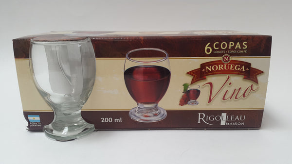Juego de 6 Copas de Vino Rigolleau