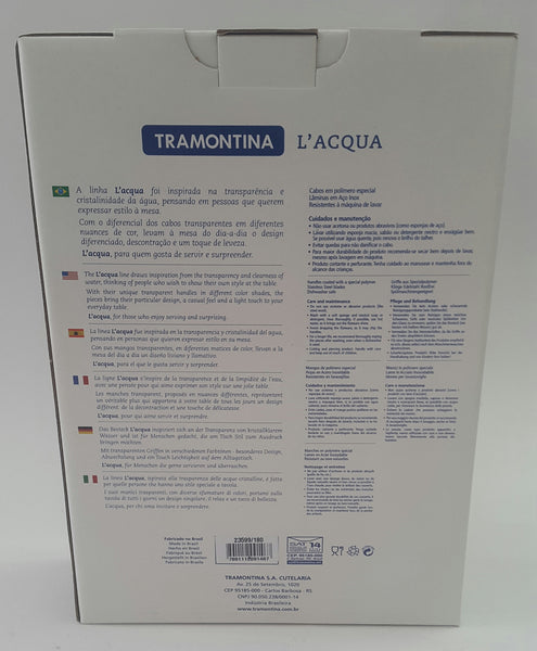 Juego de Cubiertos L'AQUA TRAMONTINA 24 piezas 6 puestos